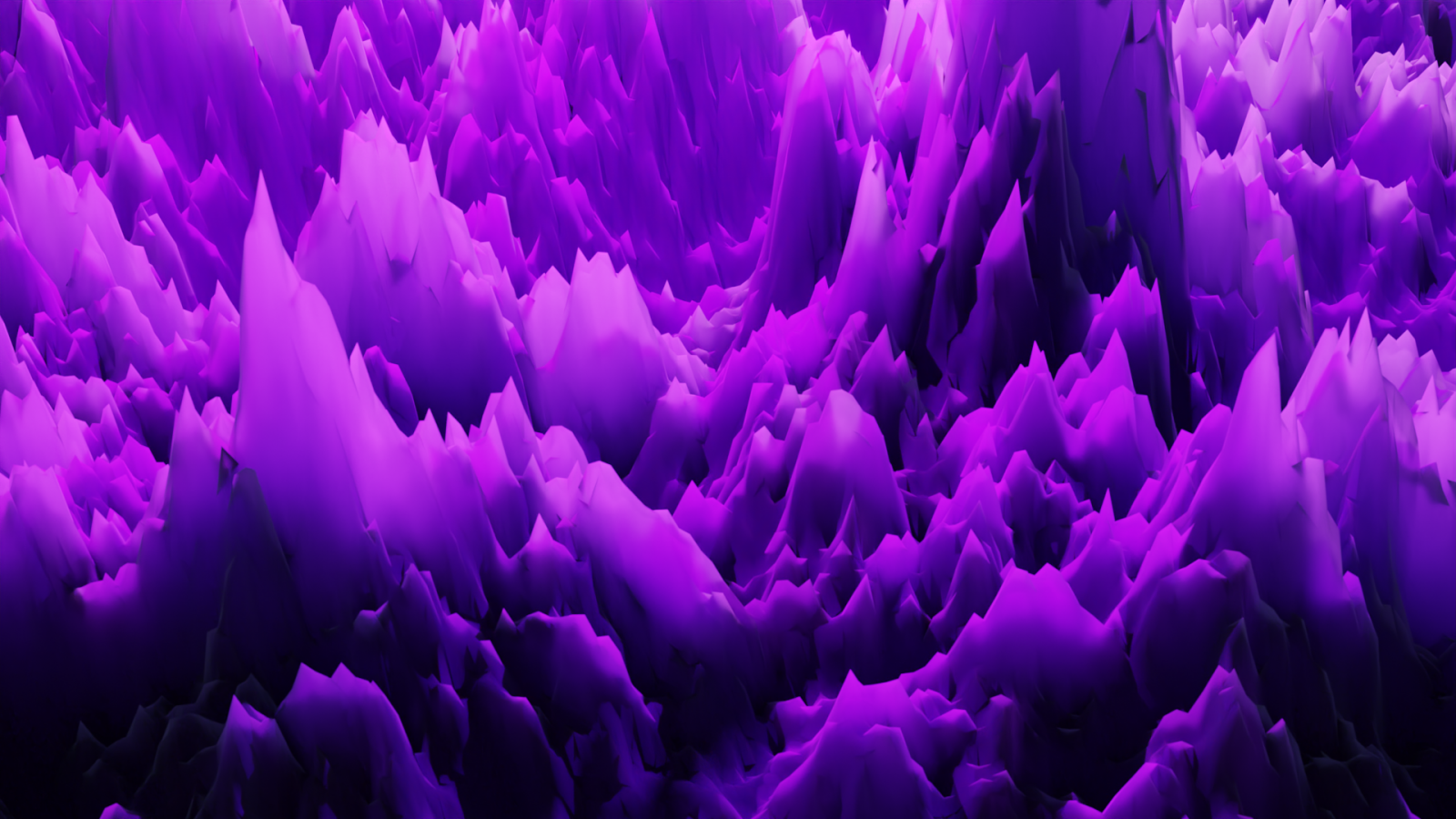 landskab, Blender, 3D Abstract, abstrakt, Enkel baggrund, minimalisme, lilla