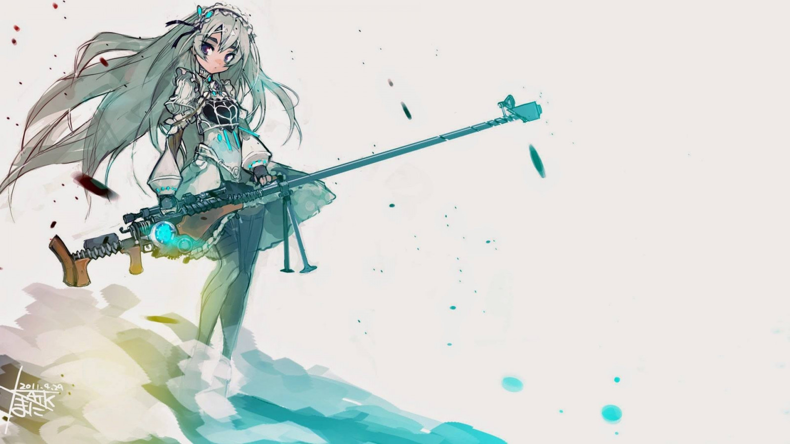 výkres, ilustrace, anime, anime dívky, kreslená pohádka, Hitsugi žádnou Čajka, Čajka Trabant, skica