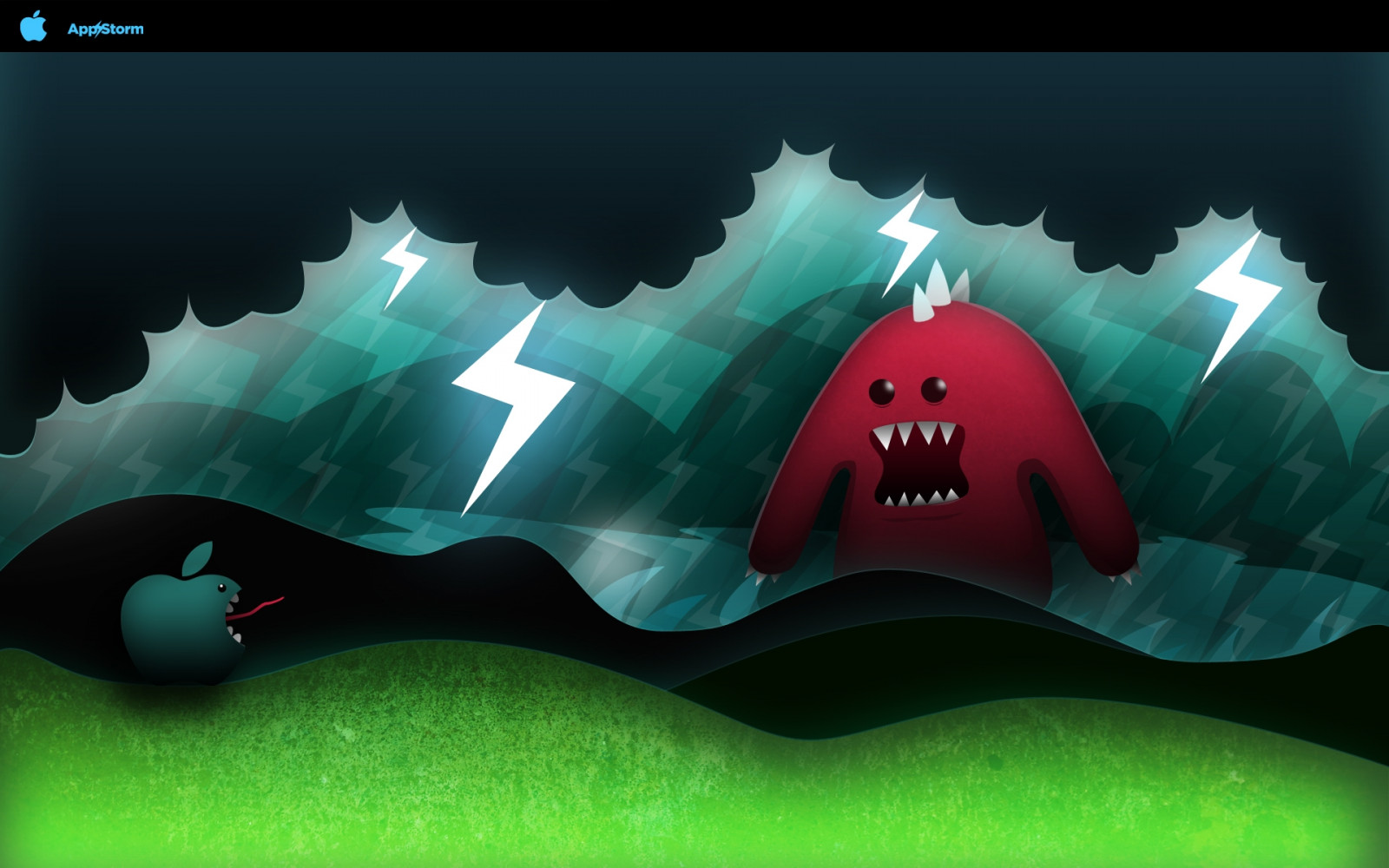 illustration, plads, rød, himmel, lyn, grøn, grafisk design, æble, mac, skærmbillede, grafik, computer tapet, skrifttype, personlige værnemidler, kamp, App storm