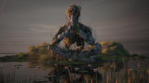 artwork,CGI,3D Abstract,nature,meditation