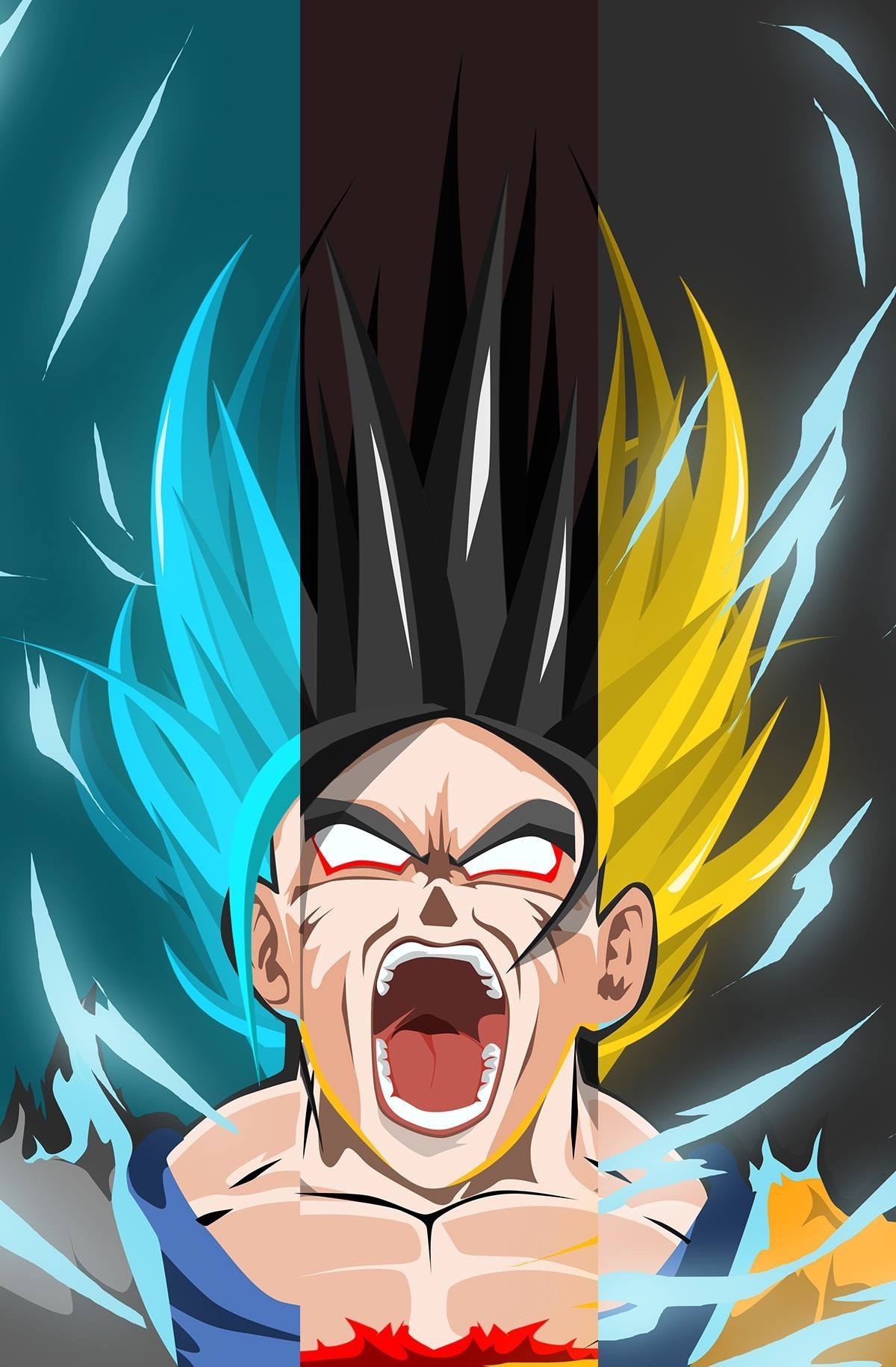 Wallpaper Ilustrasi Anime Gambar Kartun Bola Naga Dragon Ball