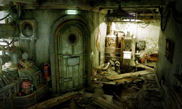 CGI,digital art,rust,science fiction,Toni Bratincevic,abandoned