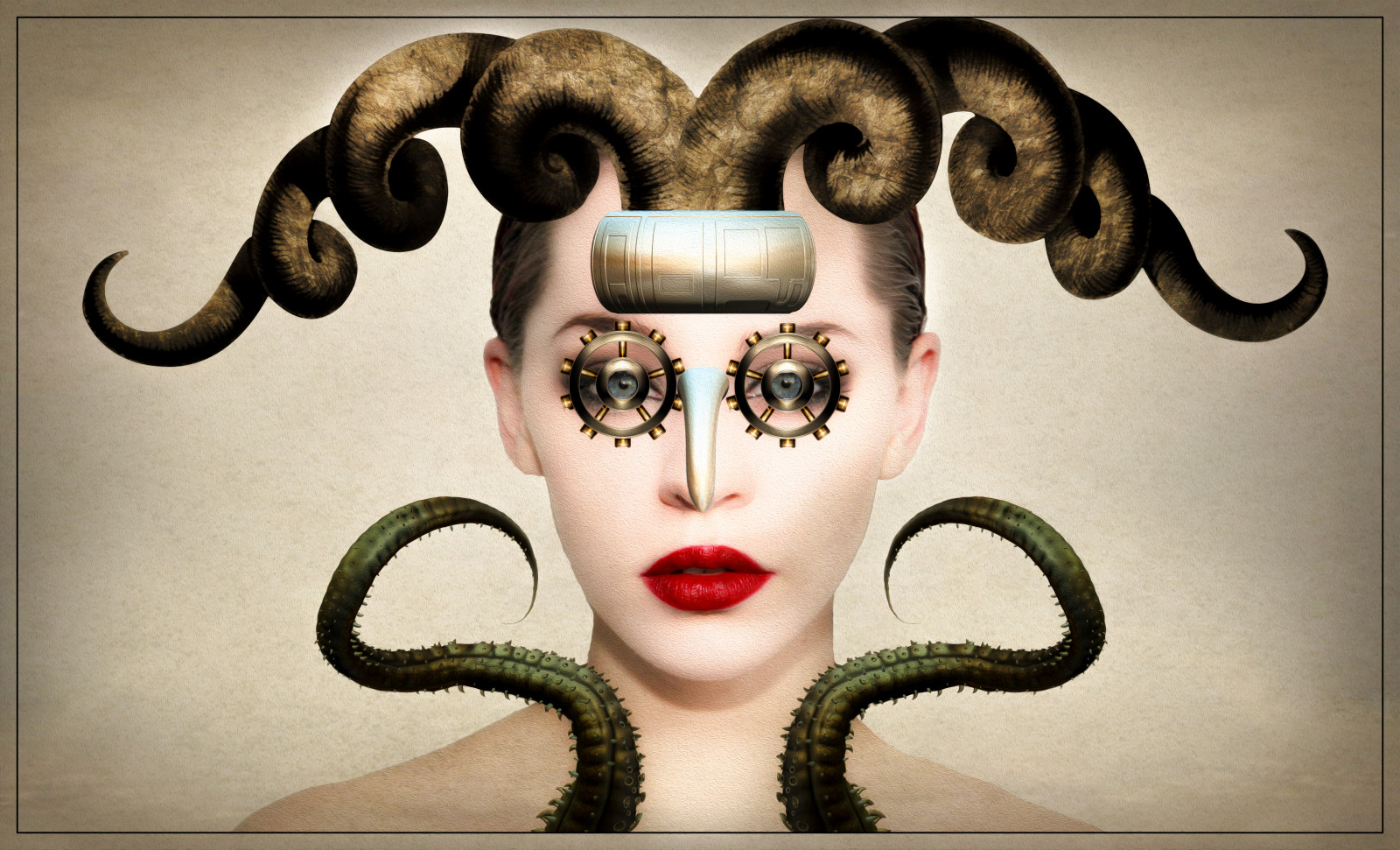 tvář, ilustrace, Photoshop, DeviantArt, maska, textura, vlasy, knír, rám, oblečení, hlava, Lightroom, 2017, UMĚNÍ, dívka, digitální, kostým, fantazie, digitální umění, březen, photomanipulation, účes, PhotoArt, orgán, Pixlr, photoshopart, png, faestock, andykobel