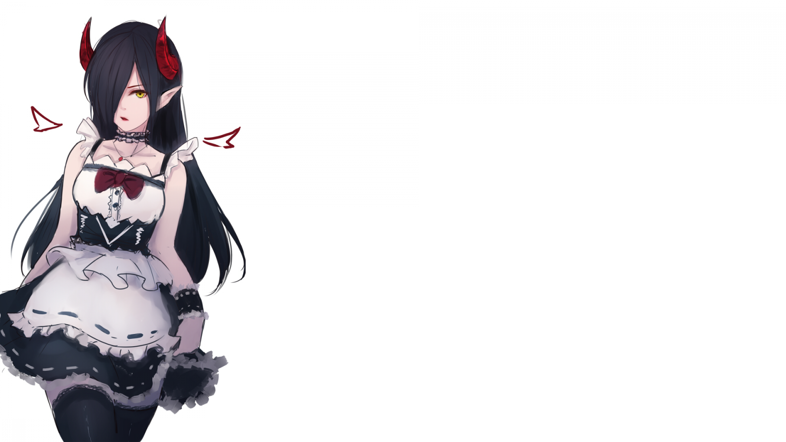 kreslená pohádka, černé vlasy, UMĚNÍ, řasa, cg artwork, módní design, hime cut, karmín, módní ilustrační, ofina, srst, fiktivní postava, zrzavé vlasy, purpurová, ilustrace, výkres