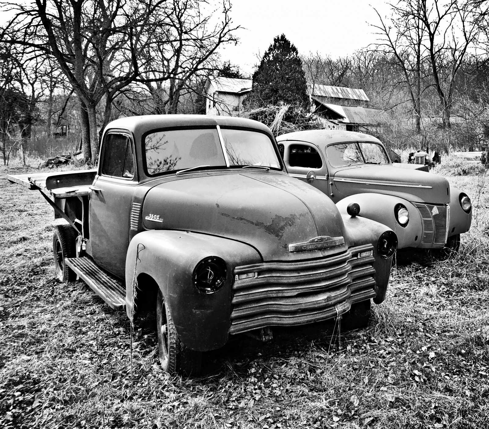 monokrom, bil, forladt, køretøj, rust, orange, henfald, Vintage bil, coupe, Chevrolet, lastbil, brugerdefinerede, Chevy, Iowa, brugerdefinerede bil, sort og hvid, klassisk, glemt, 1950'erne, ruraldecay, sort og hvid, monokrom fotografering, bildesign, automotive exterior, kofanger, motor køretøj, antikke bil, midten størrelse bil, Firhjulstrækker, kasseret, fuld størrelse bil, chevrolet forhånd design, chevy3600, automotive wheel system