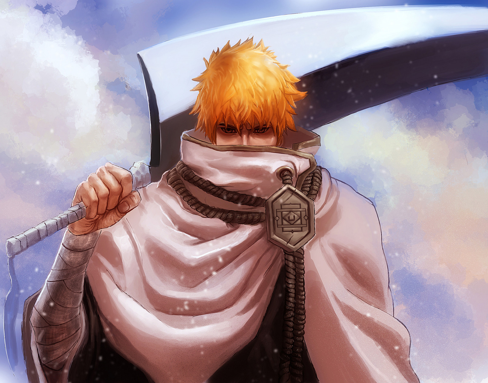 Wallpaper Bleach, ichigo kurosaki, shinigami, ART 1920x1506