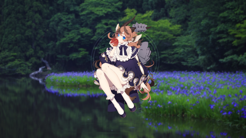 厂,脊椎动物,自然环境,动画片,树,People in nature