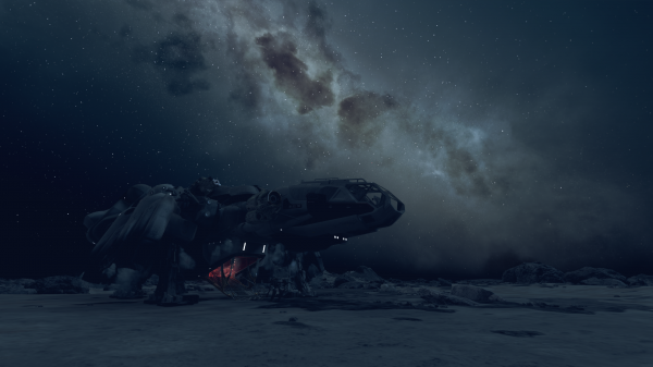 Starfield video game,spaceship,screen shot,space,stars