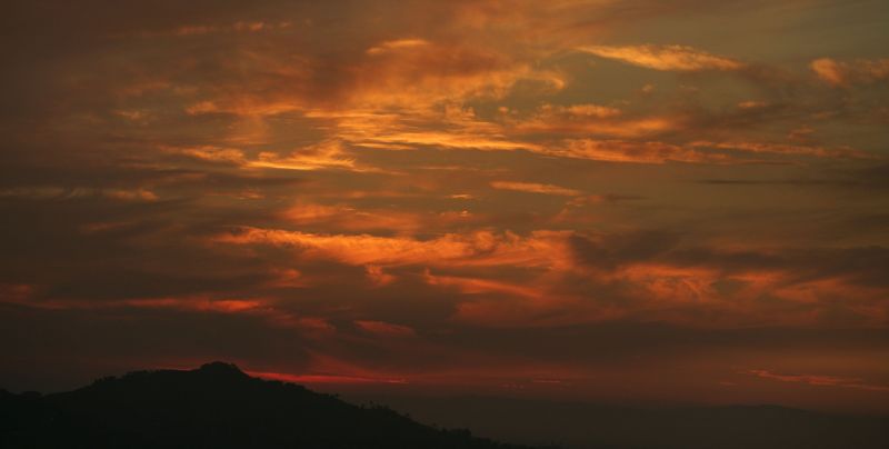 krajina, západ slunce, nebe, svítání, večer, Příroda krajina, západ slunce, nebe, svítání, večer, Příroda