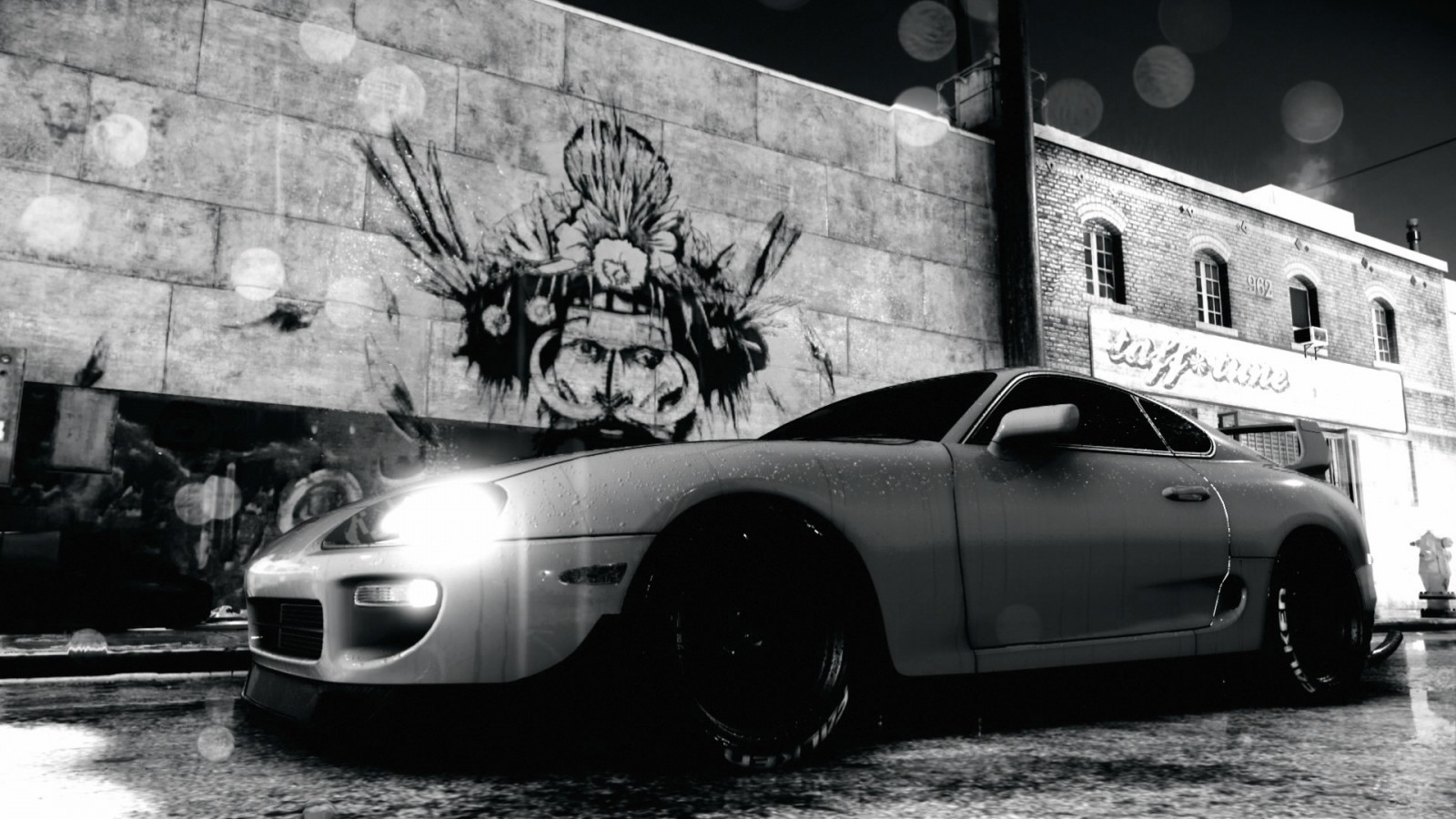 černobílý, auto, vozidlo, Toyota, sportovní auto, Toyota Supra, supra, kupé, výkon auta, kolo, superauto, Černý a bílý, monochromatické fotografování, pozemní vozidla, automobilového designu, automobil make, luxusní vůz, jediný zrcadlovka, zrcadlovka