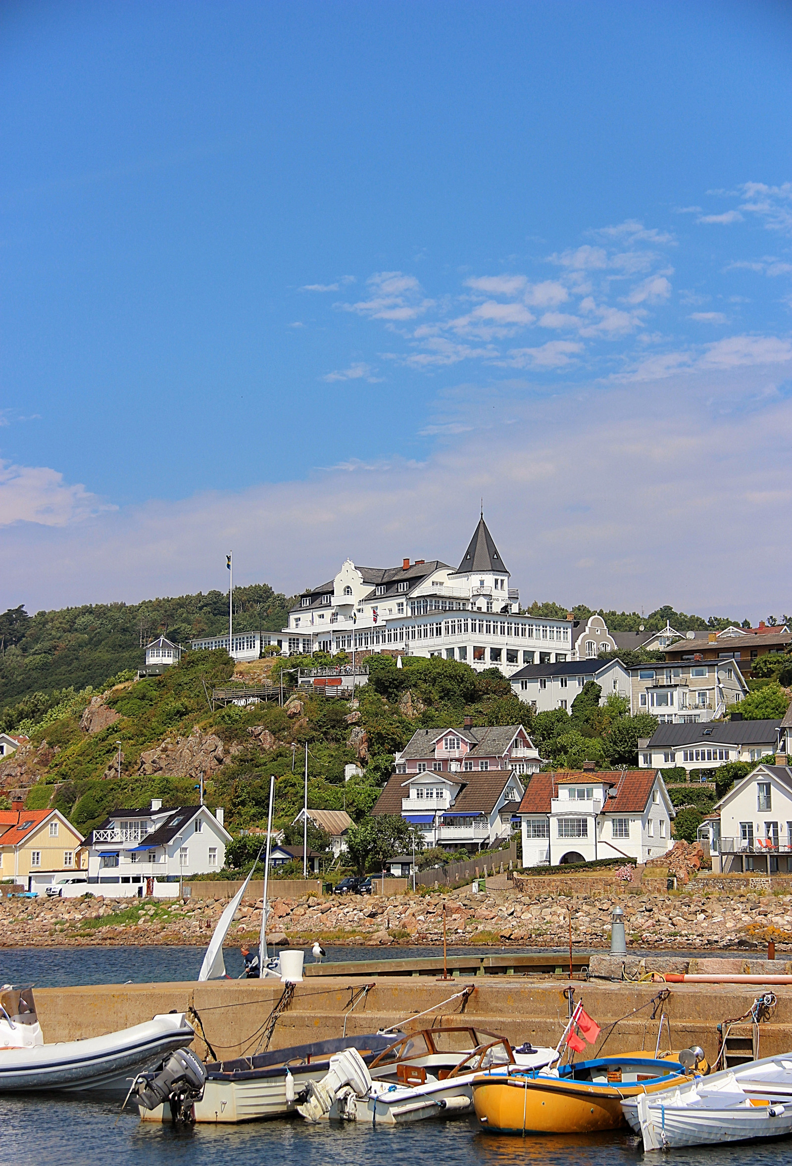 loď, moře, panoráma města, záliv, vozidlo, pobřeží, řeka, přístav, město, dovolená, cestovat, přístav, m Ile, lodičky, vodní, tělo z vody
