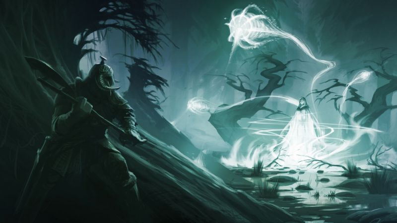 ilustrace, The Elder Scrolls V Skyrim, loď duchů, tma, Snímek obrazovky, fantasy umění ilustrace, The Elder Scrolls V Skyrim, loď duchů, tma, Snímek obrazovky, fantasy umění