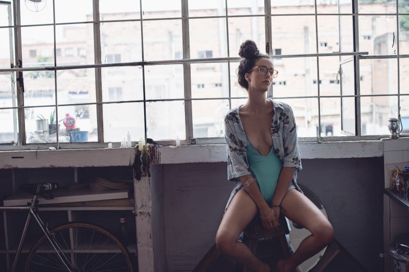 portre,Sıcak,seksi,kız,moda,Işık