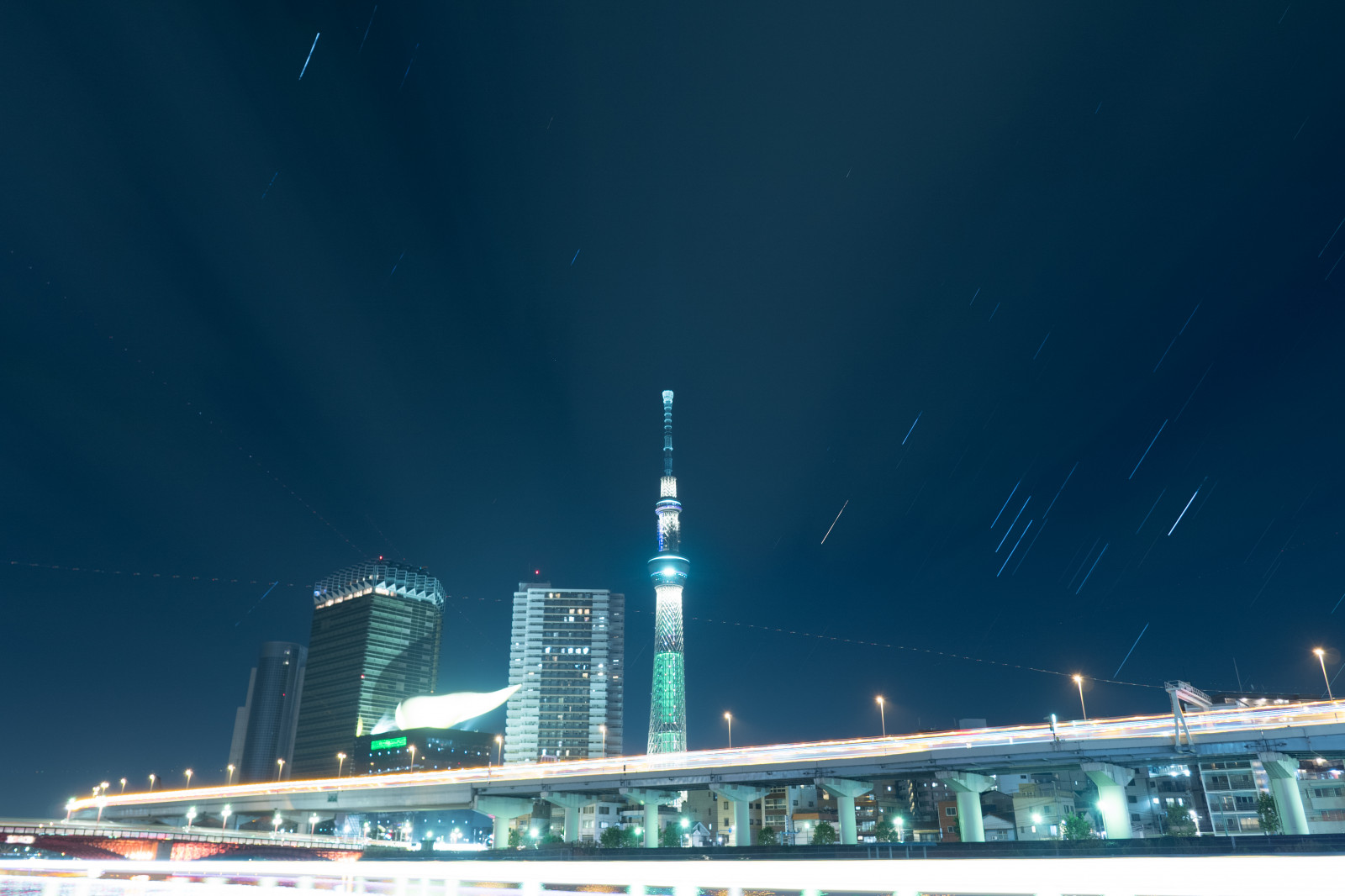 Japonsko, město, panoráma města, noc, architektura, odraz, vozidlo, panoráma, mrakodrap, věž, horizont, Pero, stadión, Tokio, Olympus, jp, Skytree, mrak, zakalený, osvětlené, osvětlení, CC, mezník, Tokyo Sky Tree, 12mmf20, mzuiko, penf, ZUIKO, mzuikodigitaled12mmf20, champagnetree, CreativeCommons, Komagata, Atmosféra Země