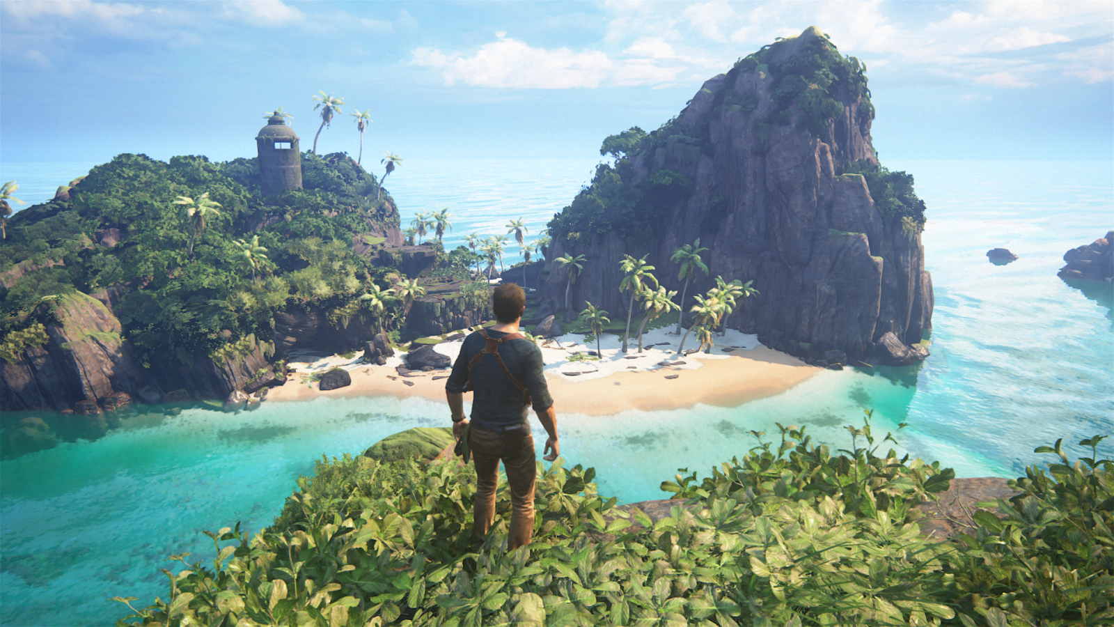 Wallpaper sea, bay, beach, Tourism, Uncharted 4 A Thief's End, coast