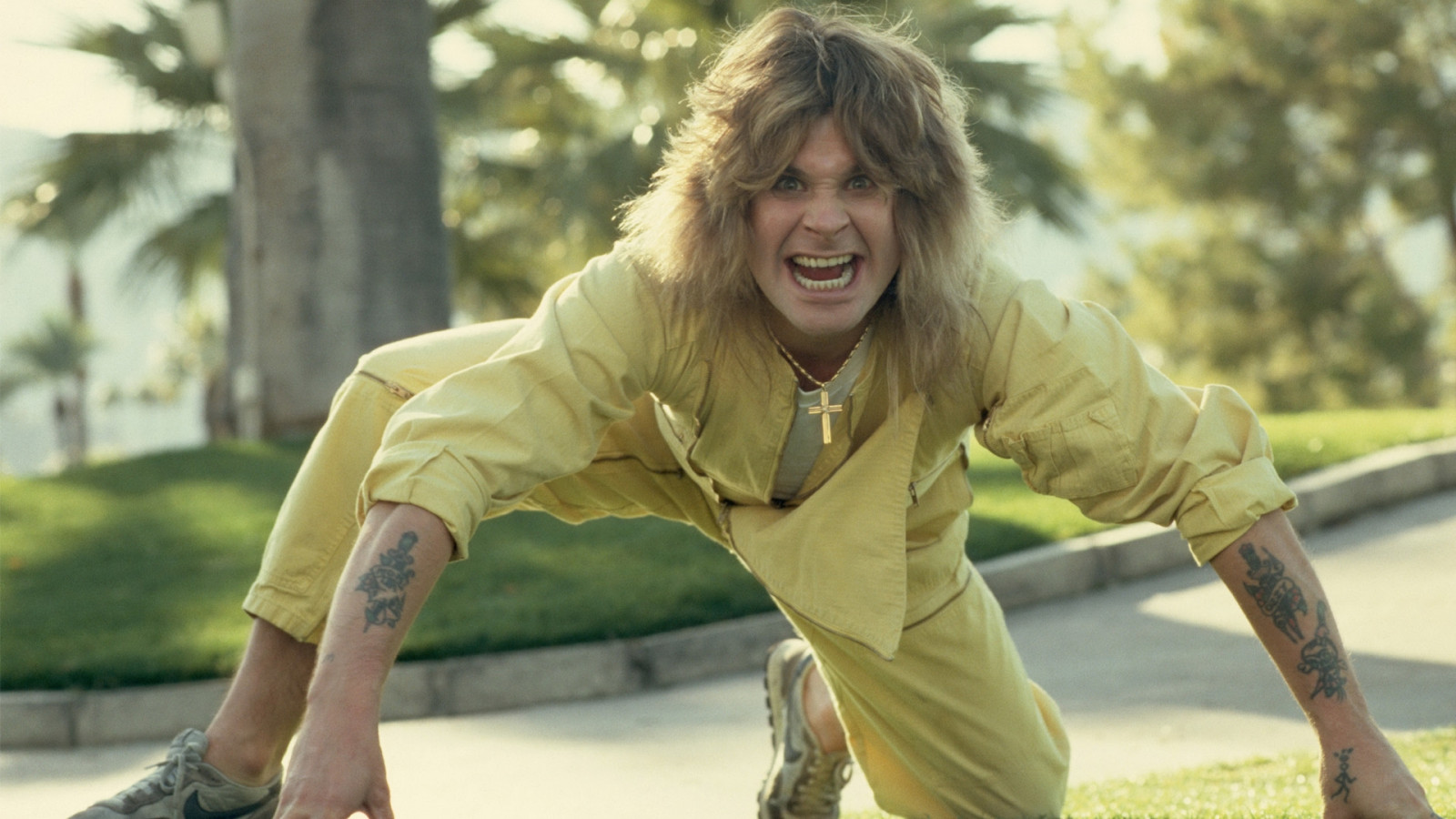 ozzy osbourne cross tattoo