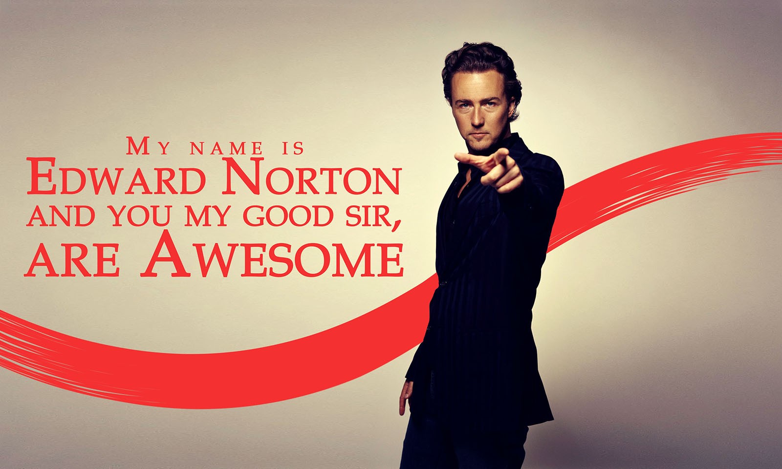 1600x960 px, herec, Edward Norton, humor, muži, text