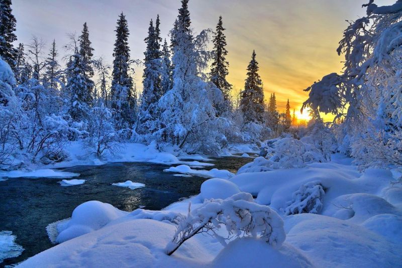 landscape, nature, snow, winter, ice, reflection landscape, nature, snow, winter, ice, reflection