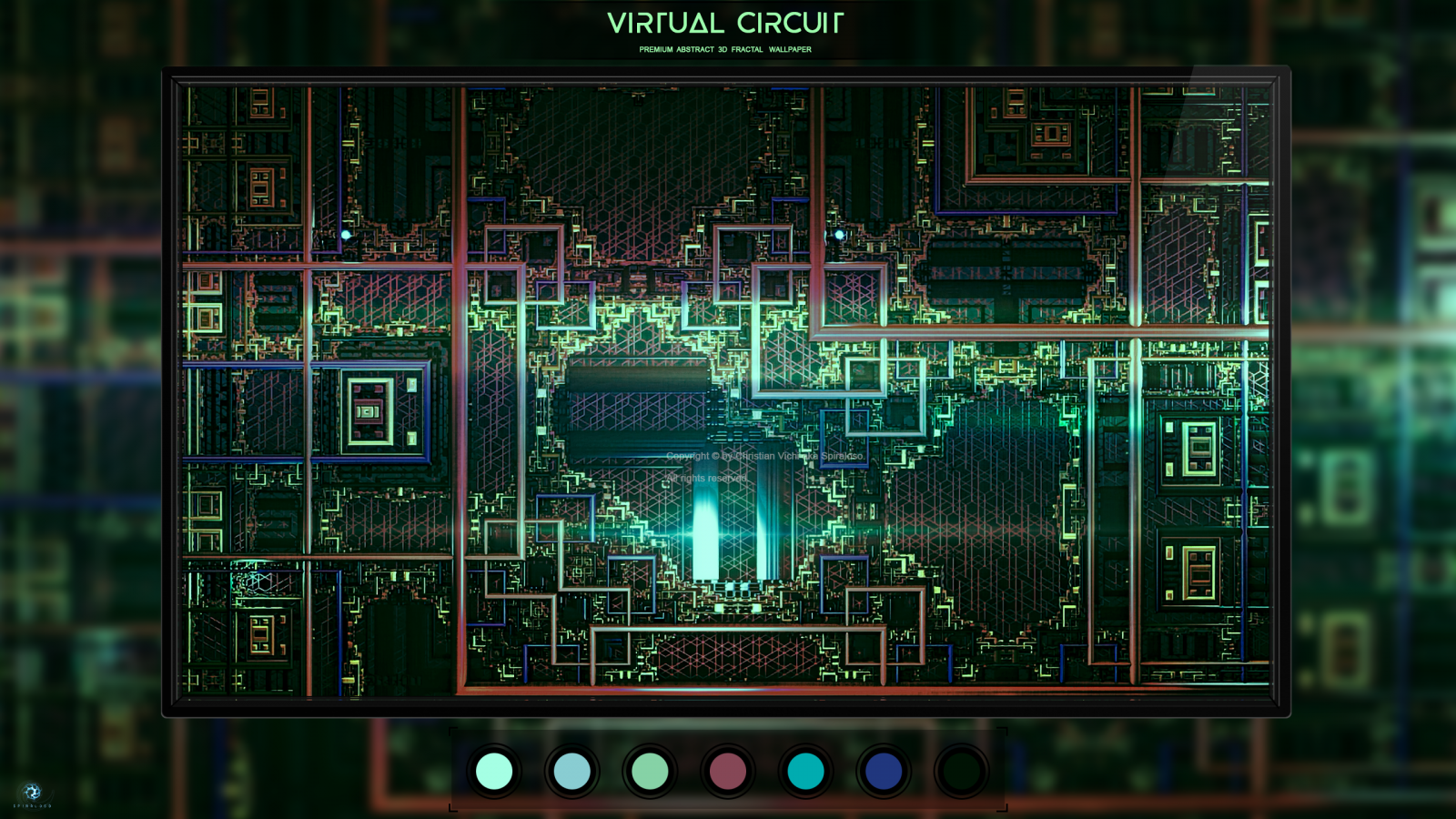 fractal, abstrakti