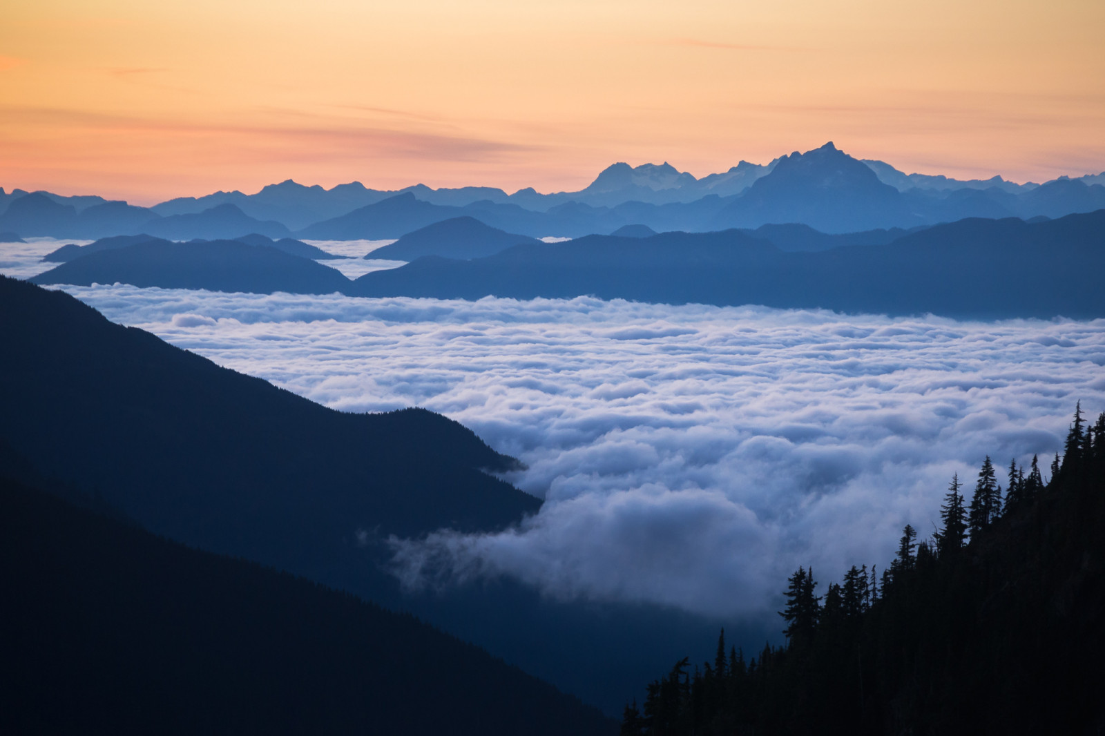 Wallpaper sunlight, landscape, mountains, sunset, nature, sky