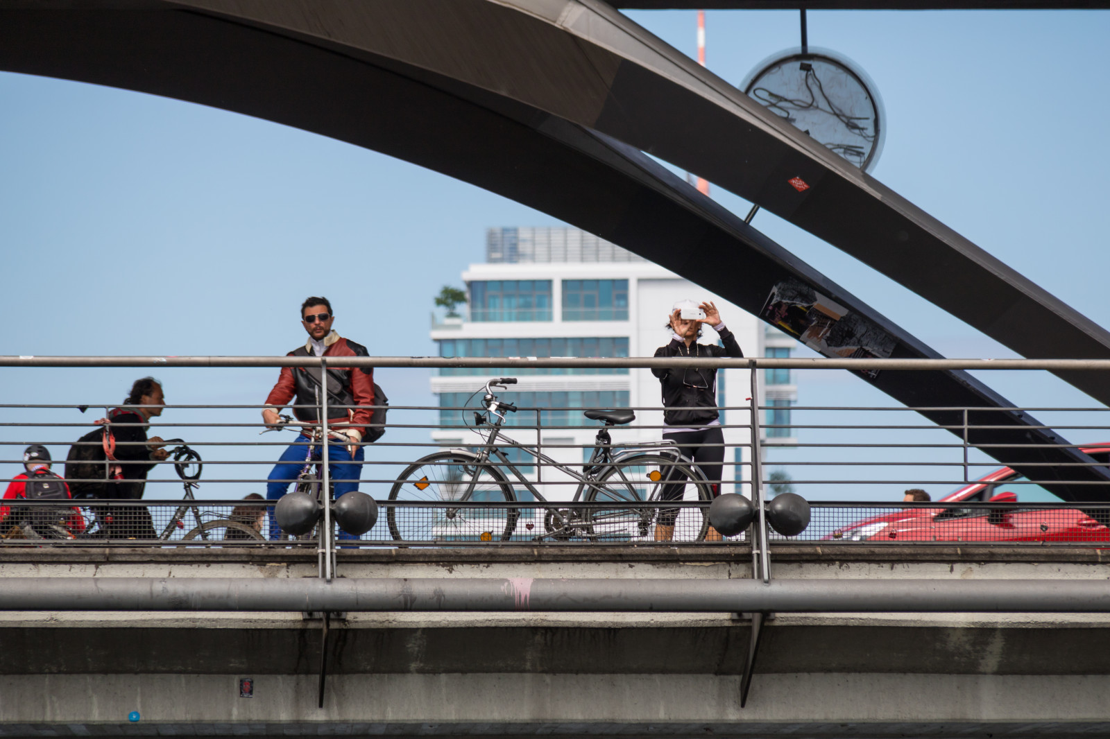 voertuig, Duitsland, brug, viaduct, vervoer-, Berlijn, structuur, duitsland, deutschland, riverspree, sport venue, openbaar vervoer