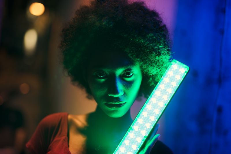 สีเขียว, เบา, ผมสีดำ, มนุษย์, ความมืด, อวัยวะ