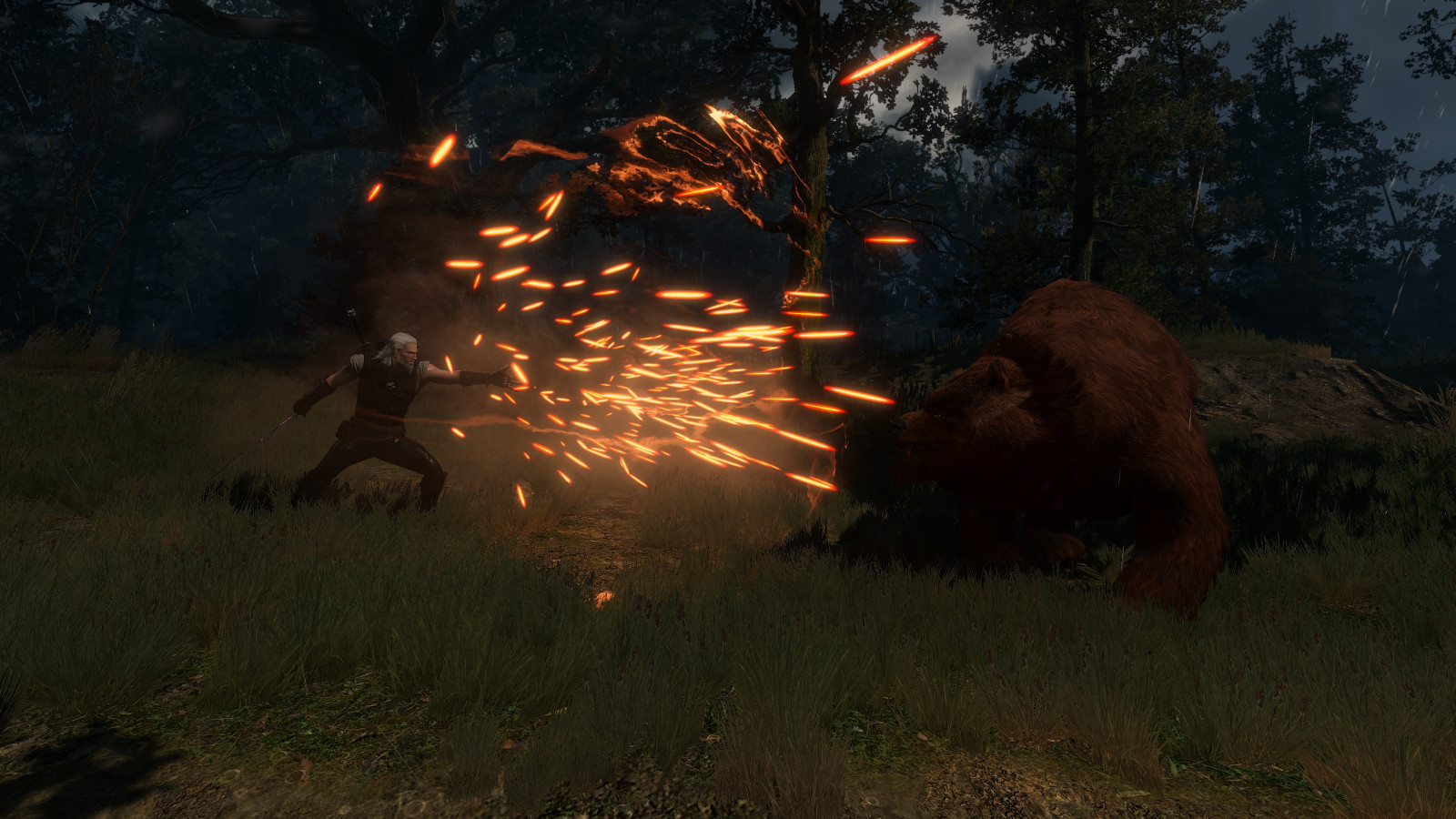 atmosféra, oheň, plamen, slunečnímu záření, tráva, strom, rostlina, krajina, nebe, rekreace, teplo, terrestrial animal, dřevo, lučina, událost, tma, táborák, ocas, mrak, astronomický objekt, půlnoc, večer, UMĚNÍ, táborák, Volně žijících živočichů, prérie, Natural landscape, noc, Dovolená, vačnatec, exploze