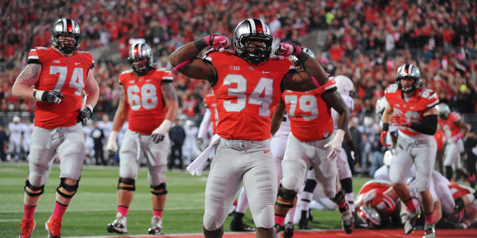 Wallpaper 14, 2000x1000 px, buckeyes, college, football, Ohio, state