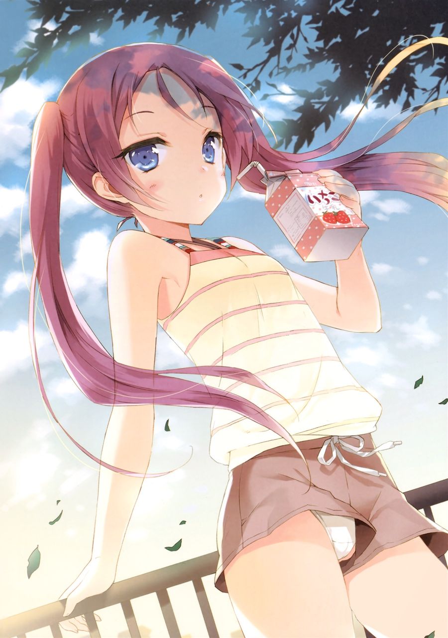 Картинки аниме девушек в трусиках