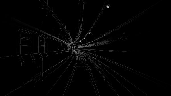 subway,ghostwire wire tokyo,ghostwire,video games,screen shot,Shibuya