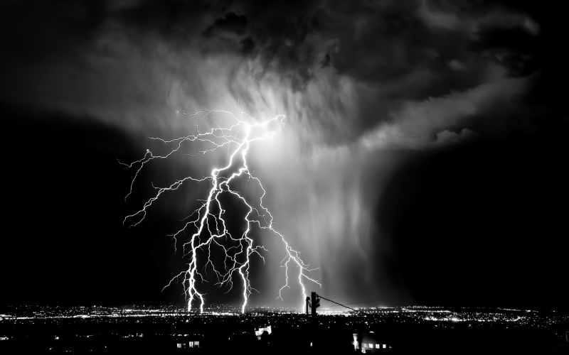 černobílý, fotografování, světla, město, panoráma města, městský černobílý, fotografování, světla, město, panoráma města, městský