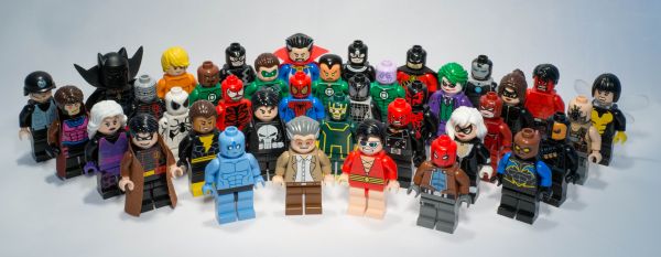 winter,Joker,LEGO,Toy,Daredevil,Carnage