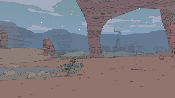 nature,Sable Game,cell shading,desolate,cyberpunk