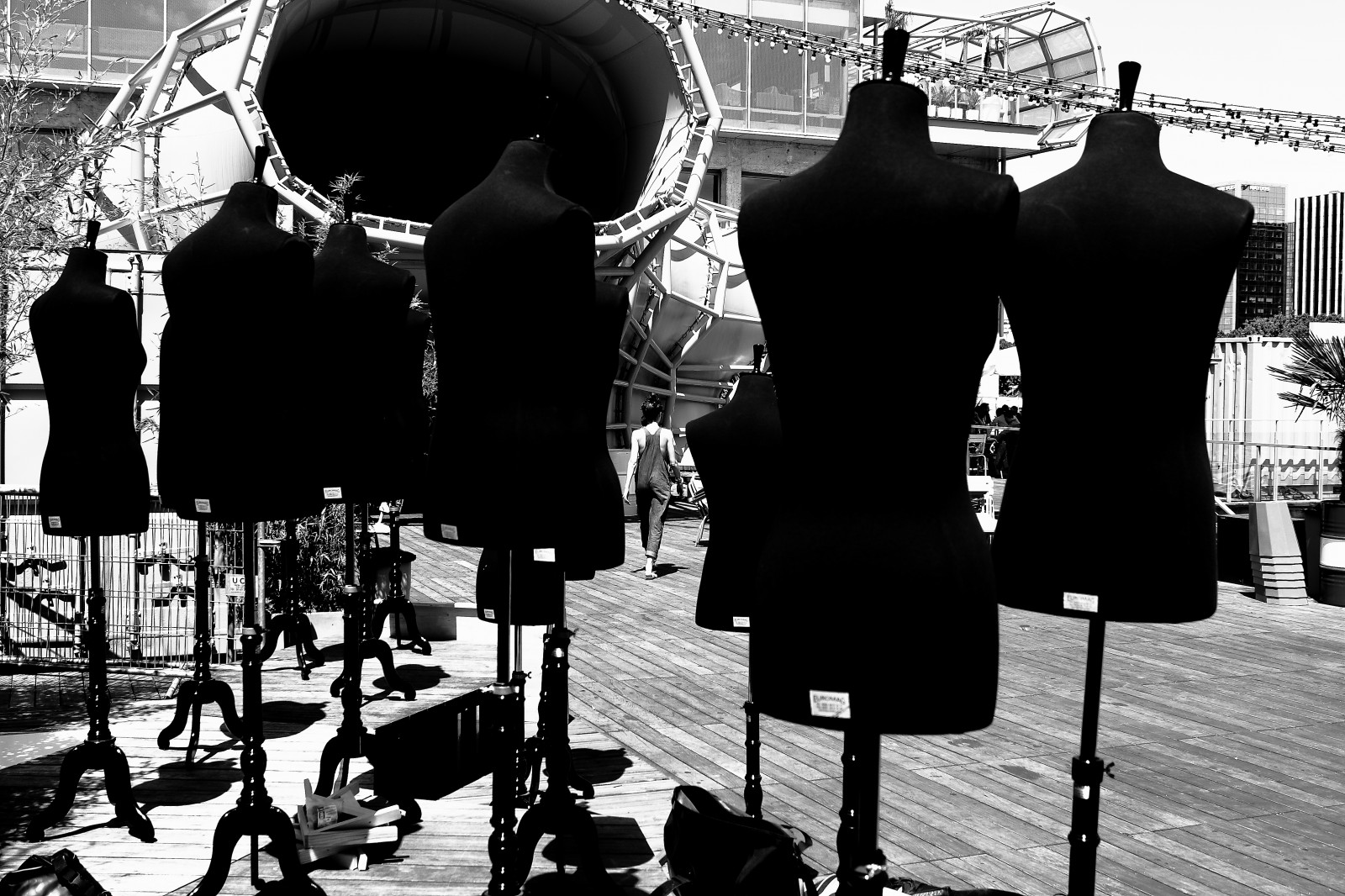 Černá, černobílý, ulice, městský, fotografování, Noir, Street View, litovat, modely, noiretblanc, blackandwithe, photoderue, urbanarte, figuríny, paris13, photopascalcolin, Černý a bílý, monochromatické fotografování