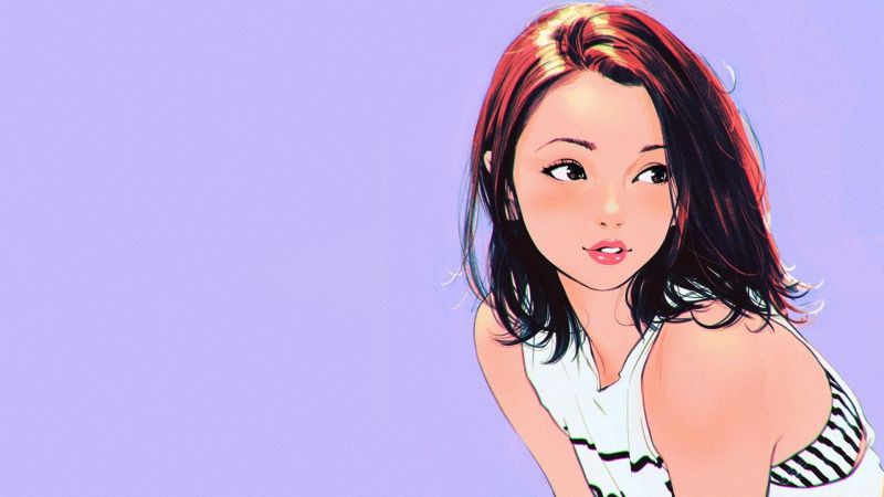 1920x1080 px, Художественное произведение, брюнетка, женщины 1920x1080 px, Художественное произведение, брюнетка, женщины
