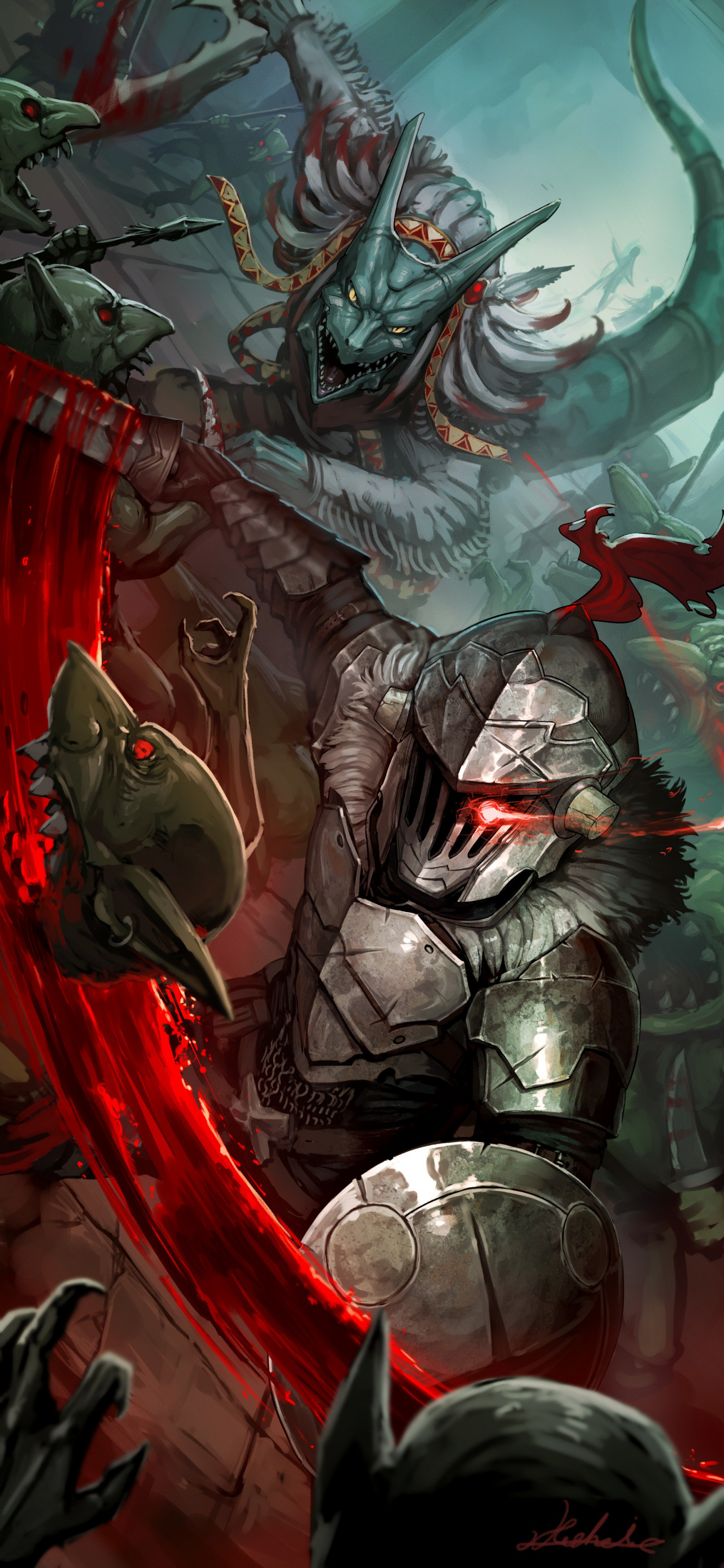 nekoemonn, goblin slayer, krev
