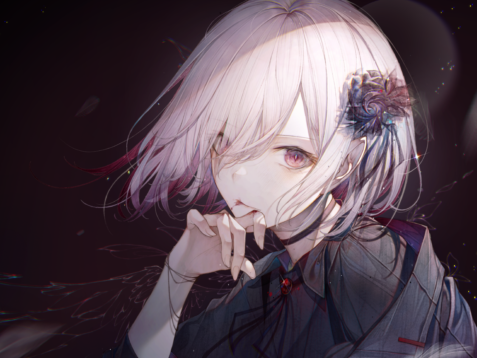 pusa, kreslená pohádka, nachový, cg artwork, černé vlasy, UMĚNÍ, dlouhé vlasy, hime cut, řasa, vrstvené vlasy, prostor, tma, purpurová, grafika, fiktivní postava, animace, flash photography, ilustrace, maso, šťastný, barvení vlasů, karmín, umělecká díla, výkres, paruka, grafický design, ofina, beletrie, malování