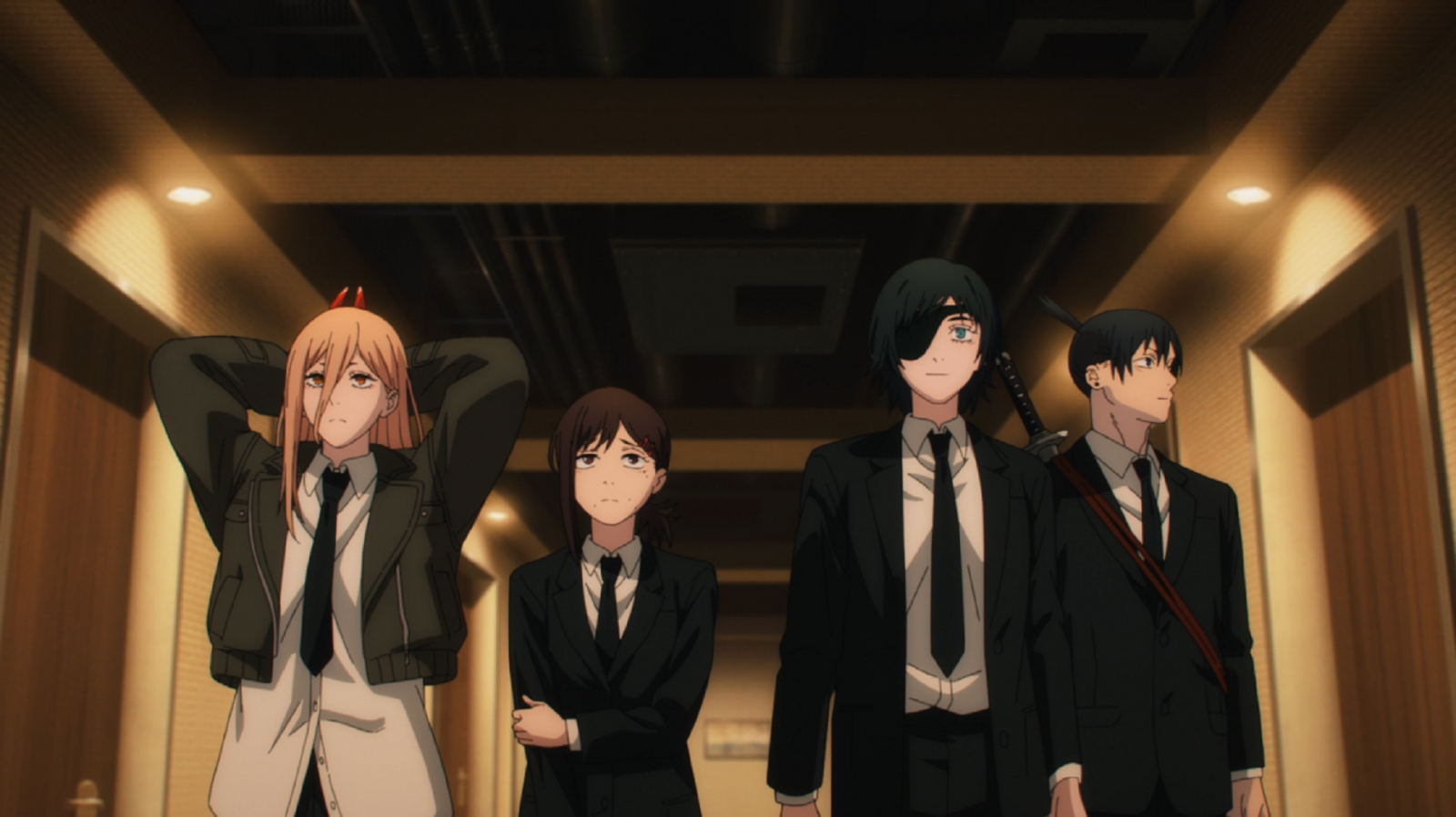 Wallpaper Chainsaw Man, Power Chainsaw Man, Kobeni Chainsaw Man