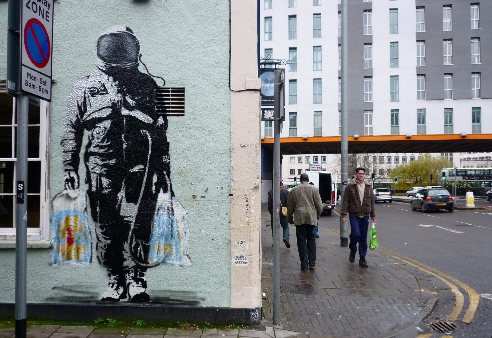 urban area, silnice, infrastruktura, ulice, pouliční umění, stěna, pěší, město, UMĚNÍ, budova, reklamní, vozidlo, chodník