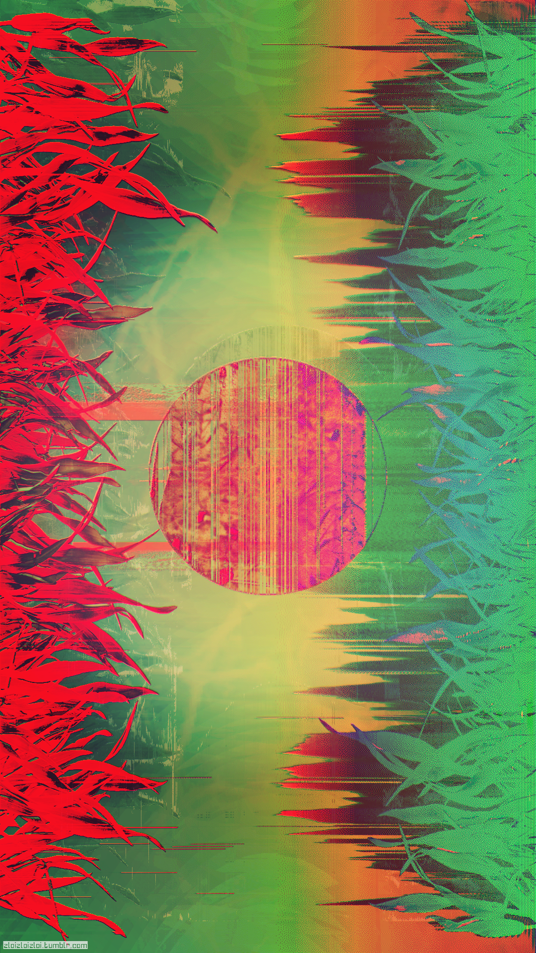 glitch art, abstraktní, vaporwave, LSD