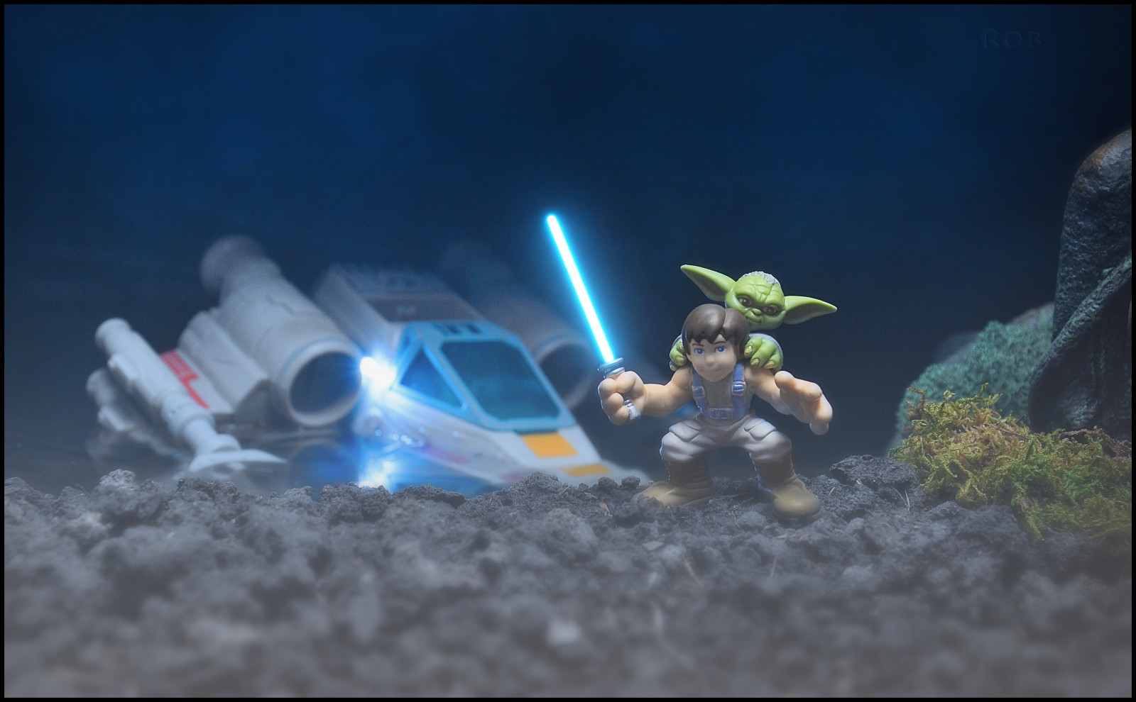 Giocattolo, Guerre stellari, Nikon, Yoda, xwing, da collezione, Luke Skywalker, hasbro, Dagobah, l'impero colpisce ancora, galacticheroes, nikond90