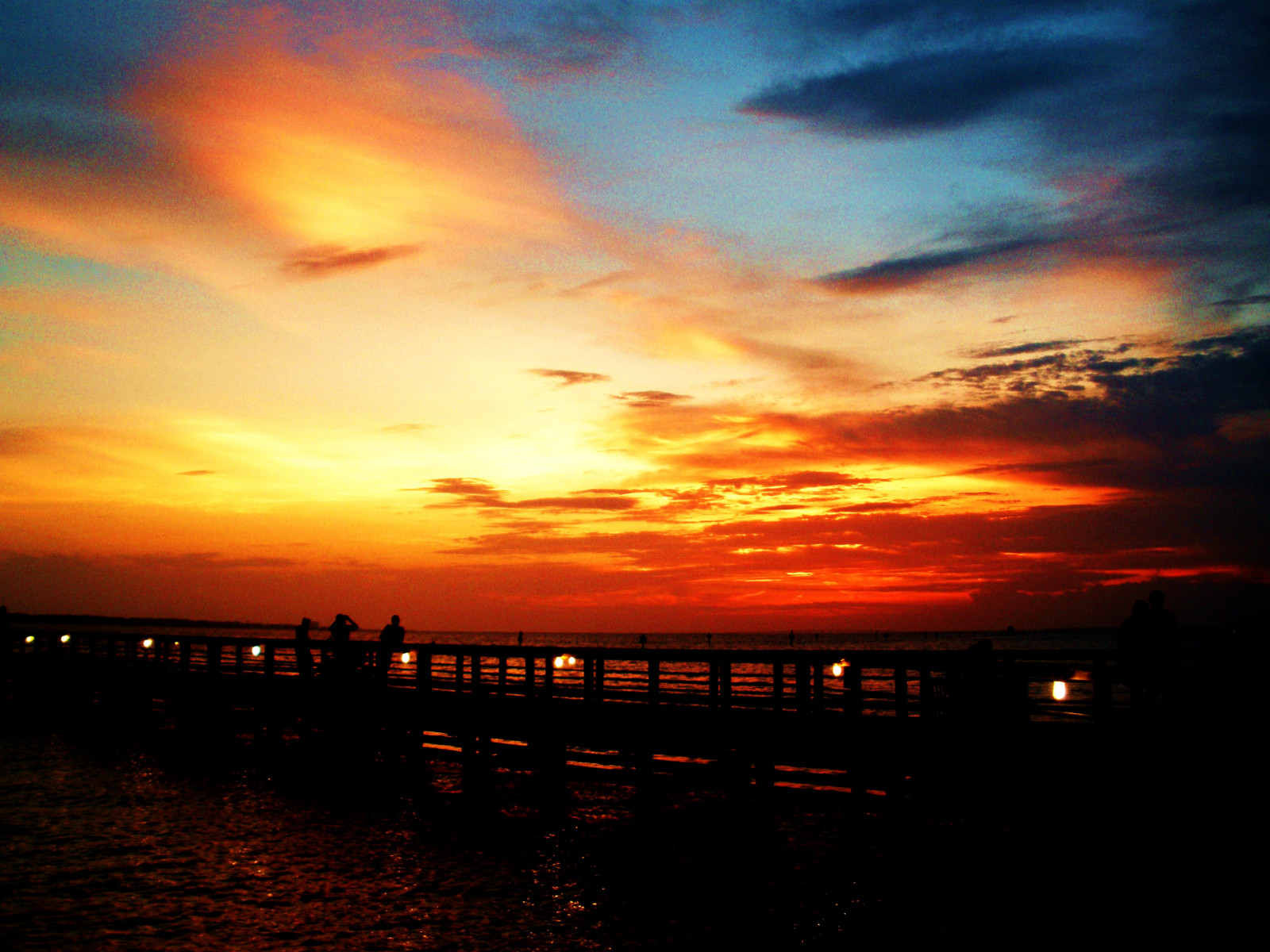 modrý, západ slunce, Červené, oranžový, slunce, květ, pláž, Příroda, barvy, Krásná, žlutý, noc, mraky, svítání, přístav, Florida, jachta, carribean, Destin