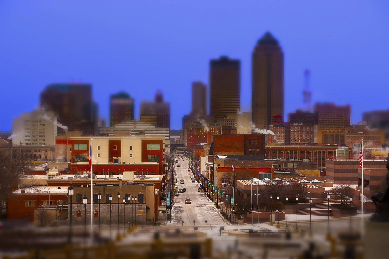 město, panoráma, panoráma města, urban area, Metropolitní oblast, mrakodrap, metropole, centrum, noc, odraz, nebe, panelový dům, večer, budova