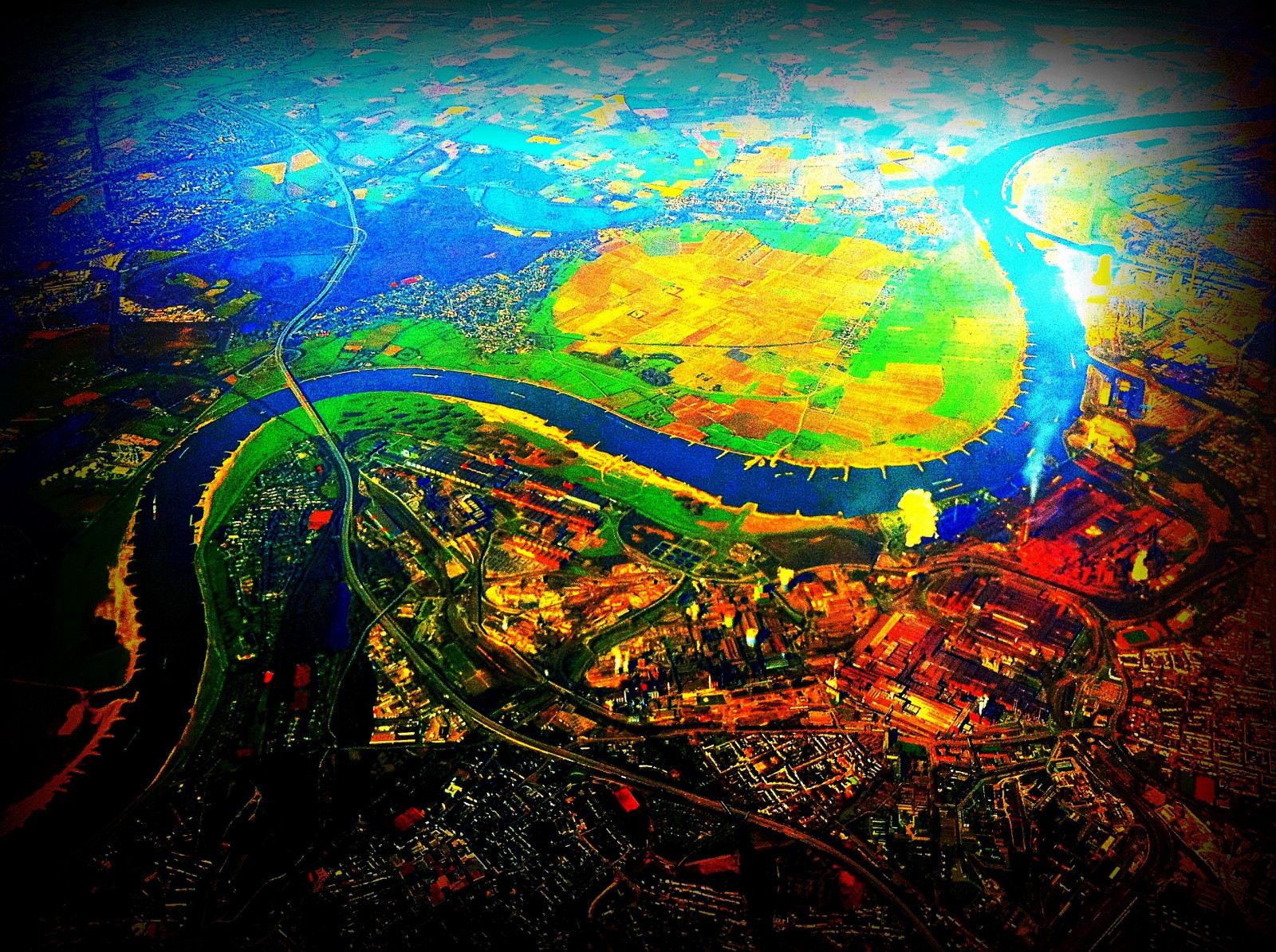 vand, jorden, fraktale kunst, verden, psykedelisk kunst, KUNST, himmel, luftfotografering, computer tapet, plads