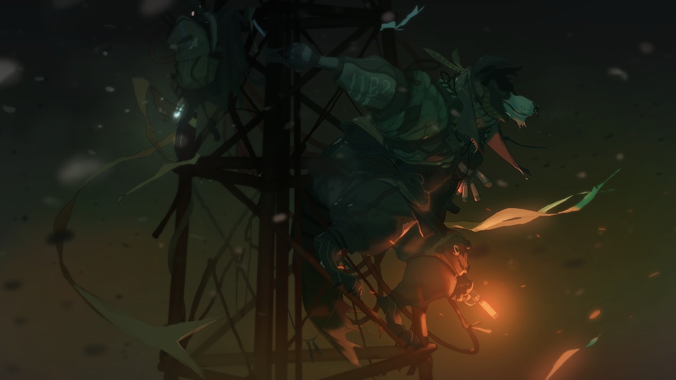 slunečnímu záření, odraz, srstnatý, Anthro, světlo, tma, Snímek obrazovky, počítač tapeta