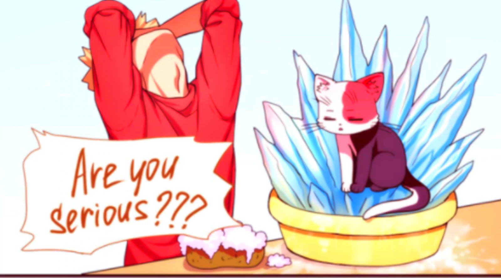 ansigtsudtryk, tegneserie, bordservice, pattedyr, felidae, kødædende, rød, skrifttype, KUNST, kat, drinkware, små til mellemstore katte, grafik, Plade, whiskers, illustration, begivenhed, hale, tegning, Legetøj, fiktiv karakter, carmin, serveware, Animated cartoon, junkfood, grafisk design, kop, animation, multimedieklip, ingrediens, mad, skærmbillede, fiktion, logo, figur dyr, american food, gelato