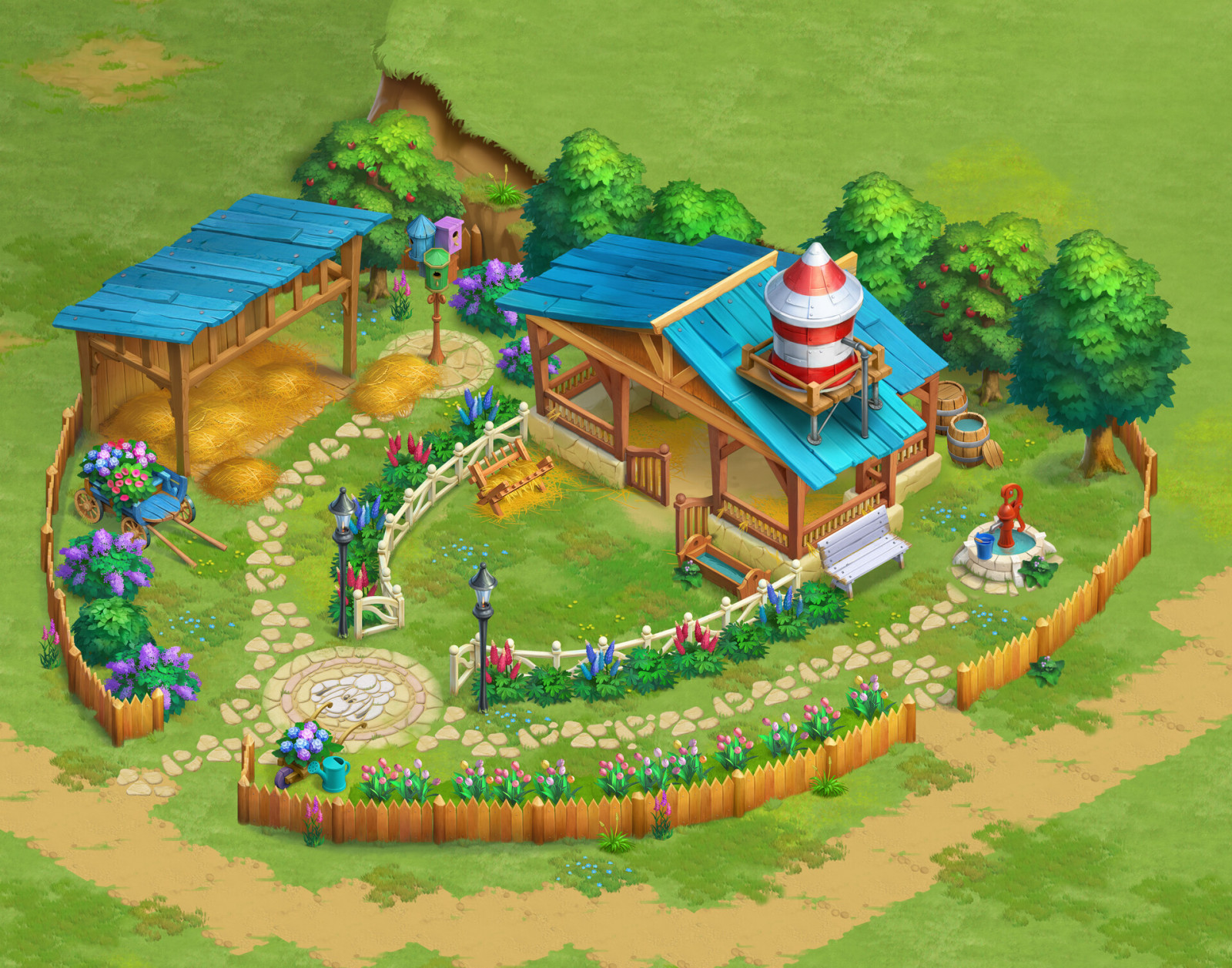 Ruslana Kulishova, Farmscapes