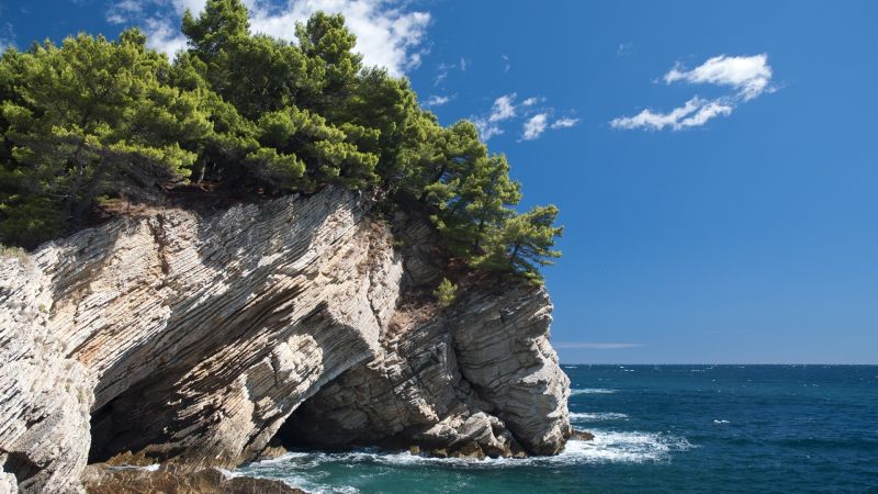 paesaggio,mare,baia,roccia,natura,puntellare