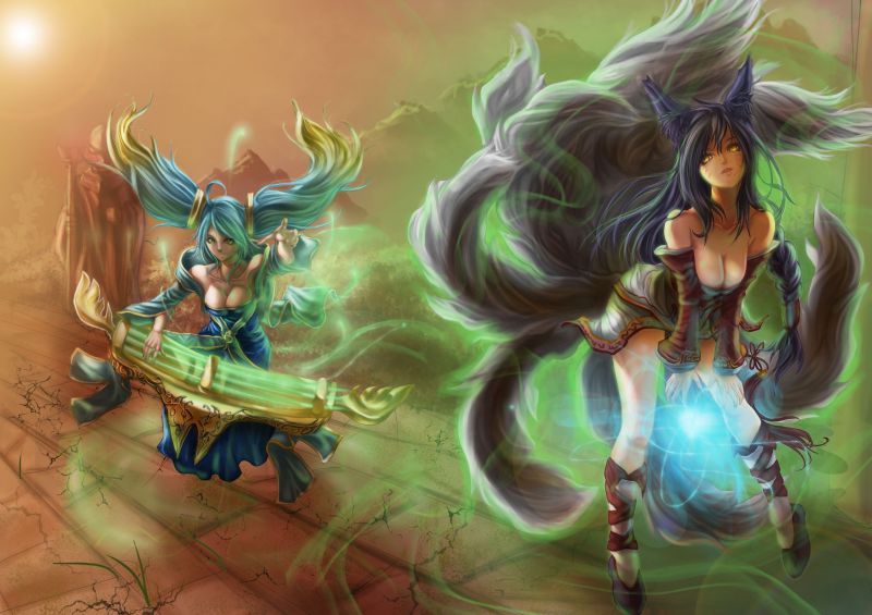Video game, anime, Liga legenda, karya seni, mitologi, ilustrasi Video game, anime, Liga legenda, karya seni, mitologi, ilustrasi