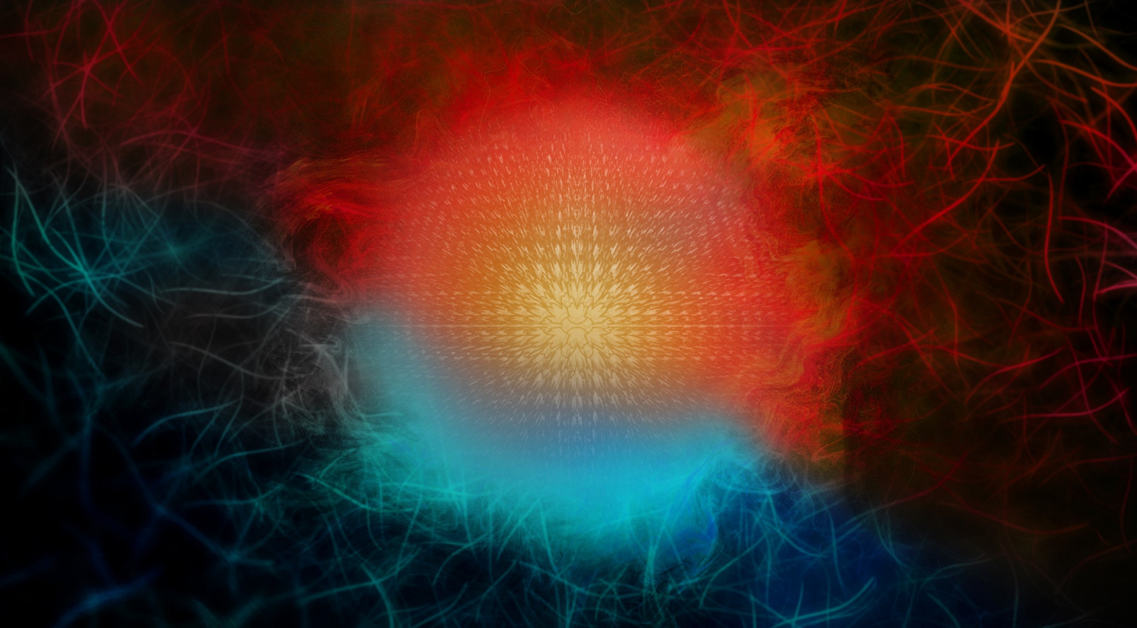 slunečnímu záření, digitální umění, abstraktní, kruh, odlesk objektivu, světlo, plamen, tma, Snímek obrazovky, počítač tapeta, fraktální umění, font, zvláštní efekty, vesmír